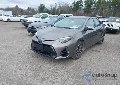 2018 Toyota Corolla Se from USA, damaged, VIN 2T1BURHE2JC100819